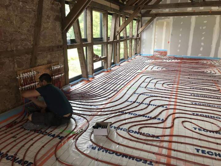 Installateur de plancher chauffant Colmar